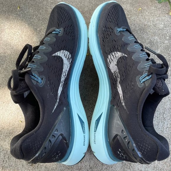 Nike Lunarglide + 5 Running training walking gym shoes 599395-011 - Picture 7 of 12